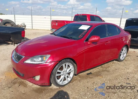 2007 Lexus Is 250 from USA, damaged, VIN JTHBK262372041856